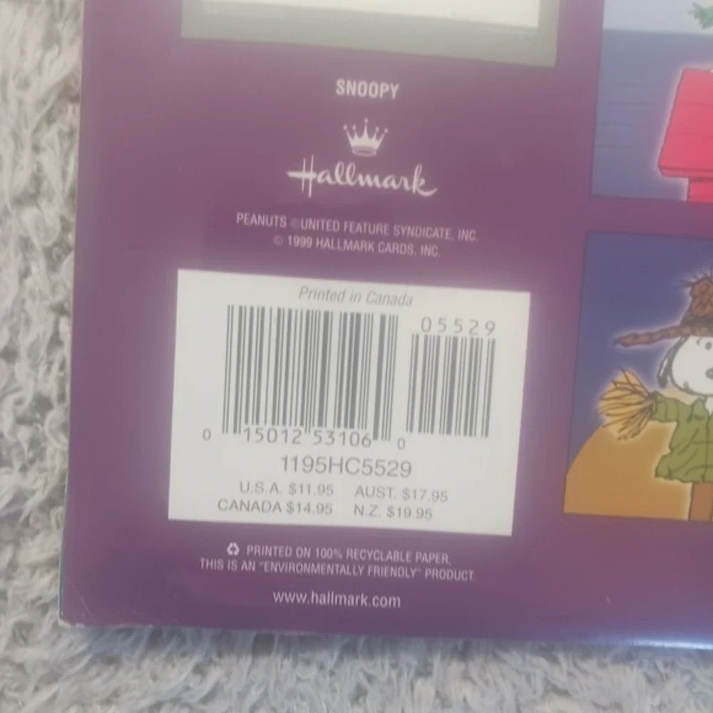 Hallmark official peanuts